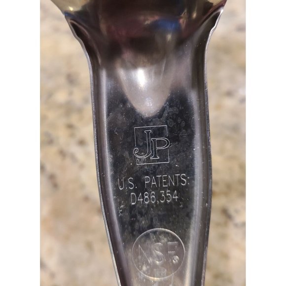 JP 3 oz 89 ML Slotted Strainer Spoon Ladle 64323 Portion Control - Picture 6 of 11